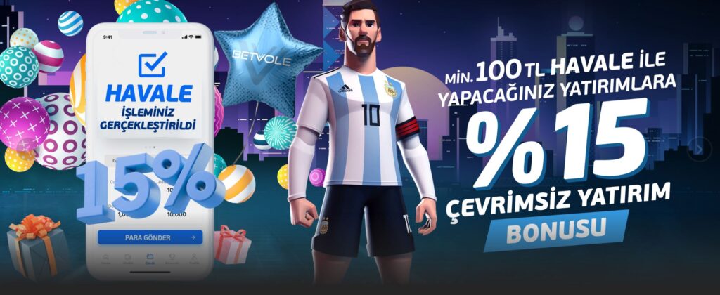 betvole para çekme