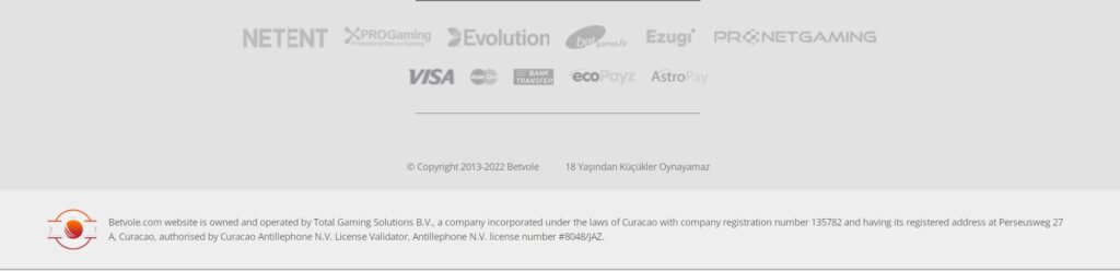 betvole para yatırma